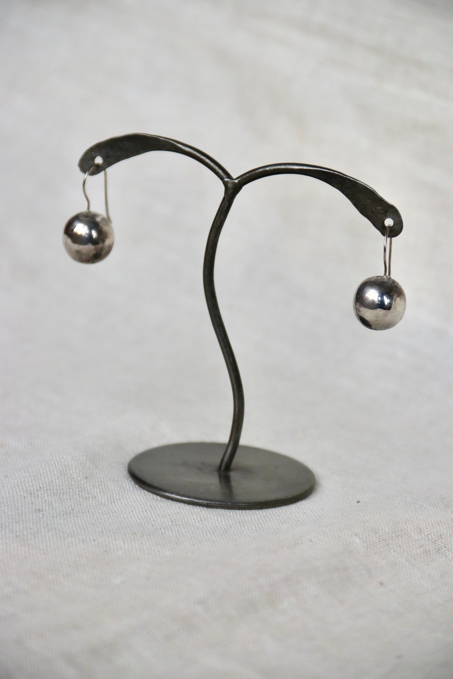 Sterling Silver Ball Earrings