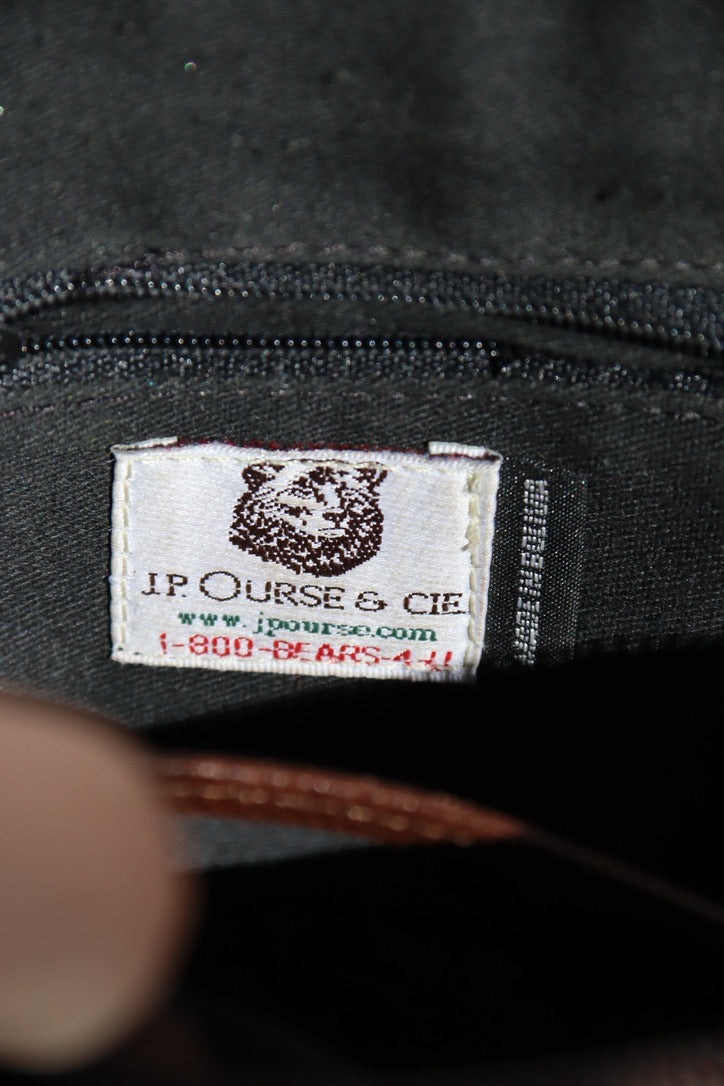 J.P. Ourse & Cie Brown Leather Bag