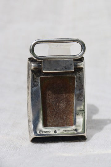 Engraved Tiffany & Co Sterling Silver Belt Buckle