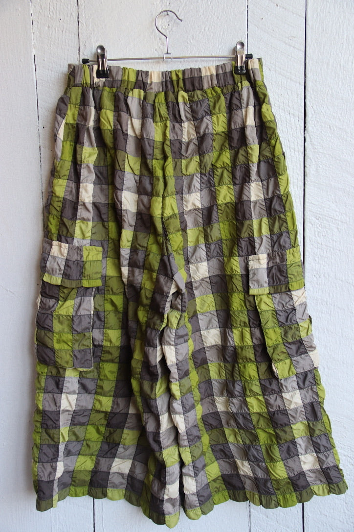 Kozan Green Checked Pants