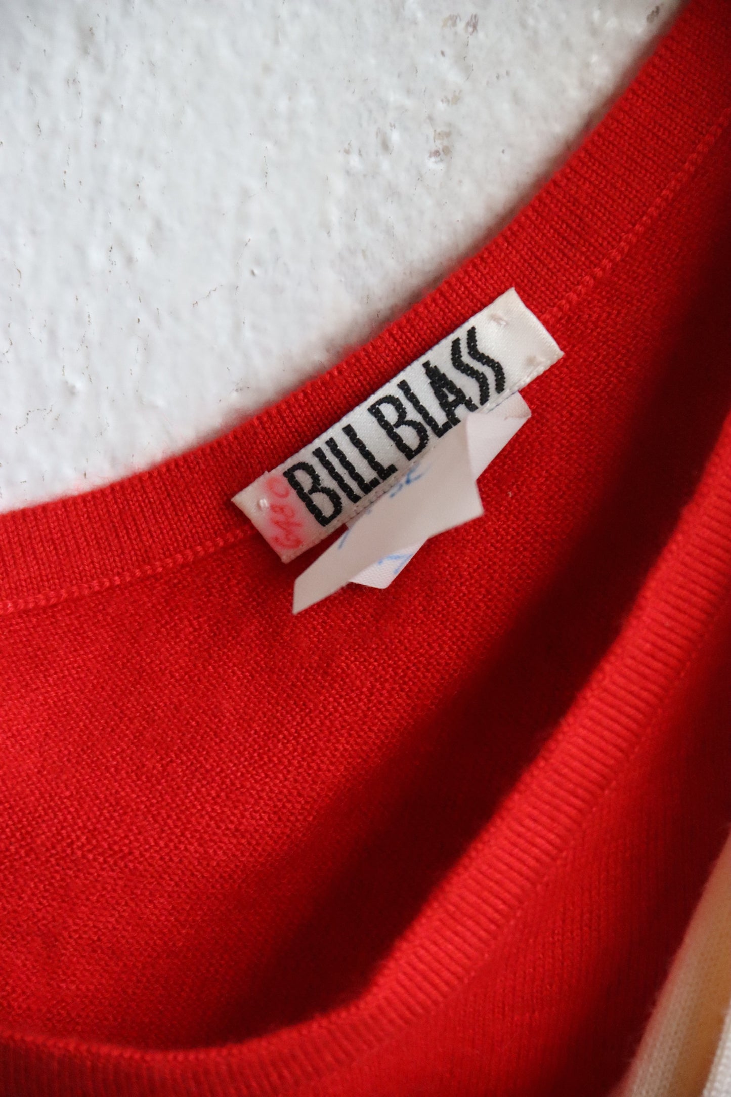Bill Blass Sweater Red Sweater