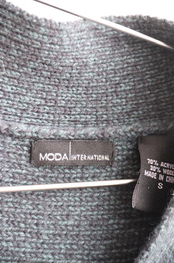 Moda International Green Knit Dress