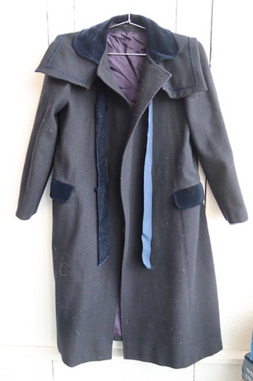 Vintage Tizza’s Spanish Wool and Velvet Coat