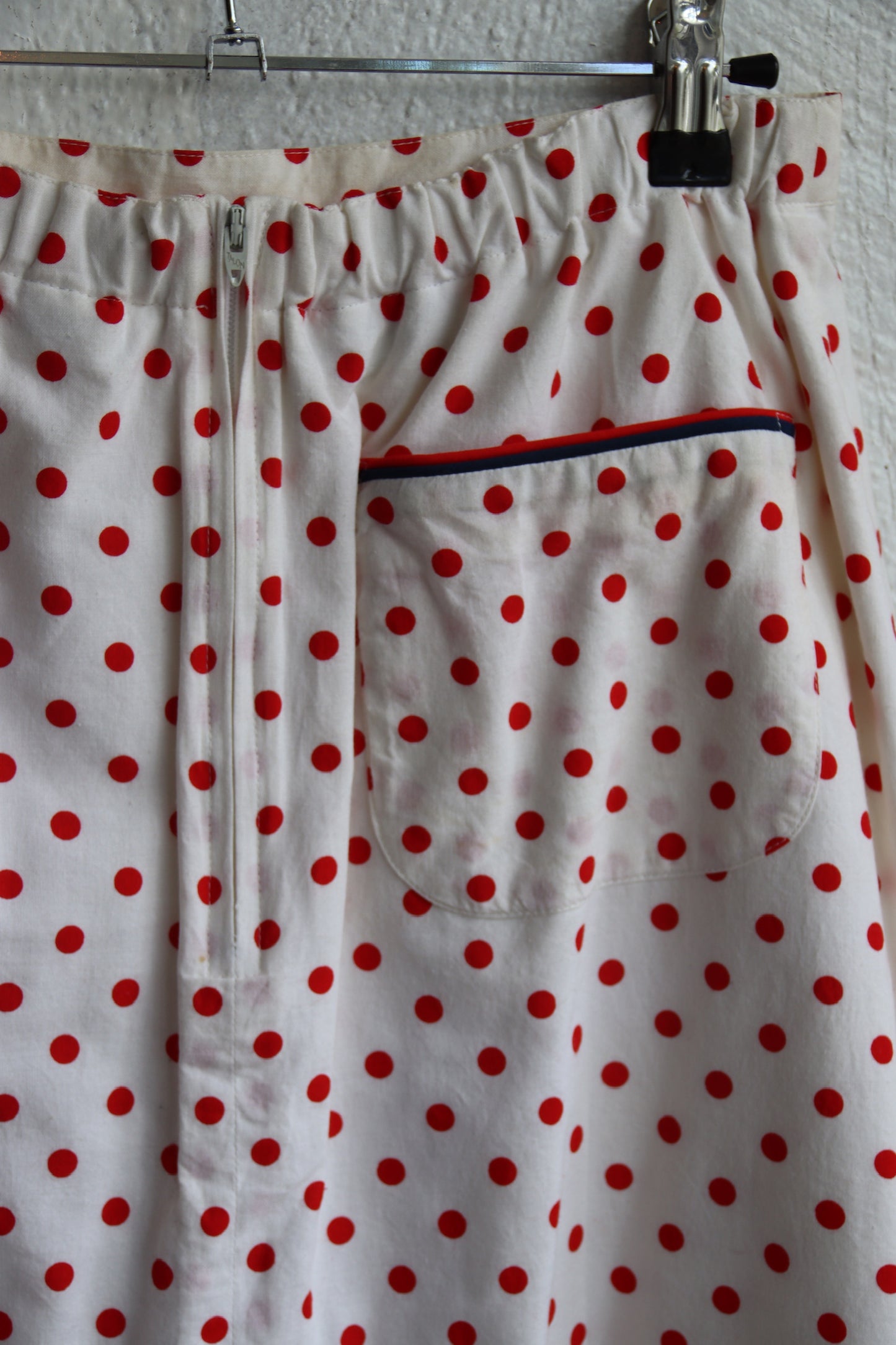 Point of View Polka Dot Skirt - 1960s