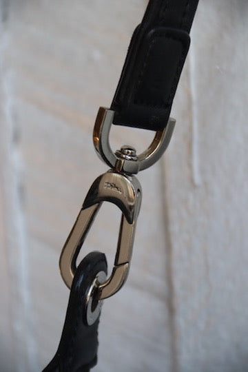 Longchamp Black Leather Bag