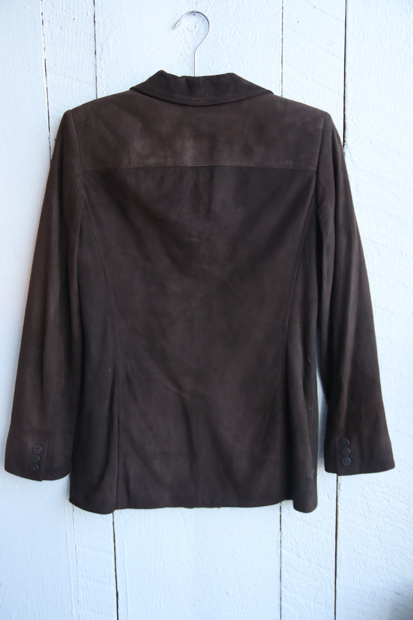 Liz Claiborne Brown Suede Jacket