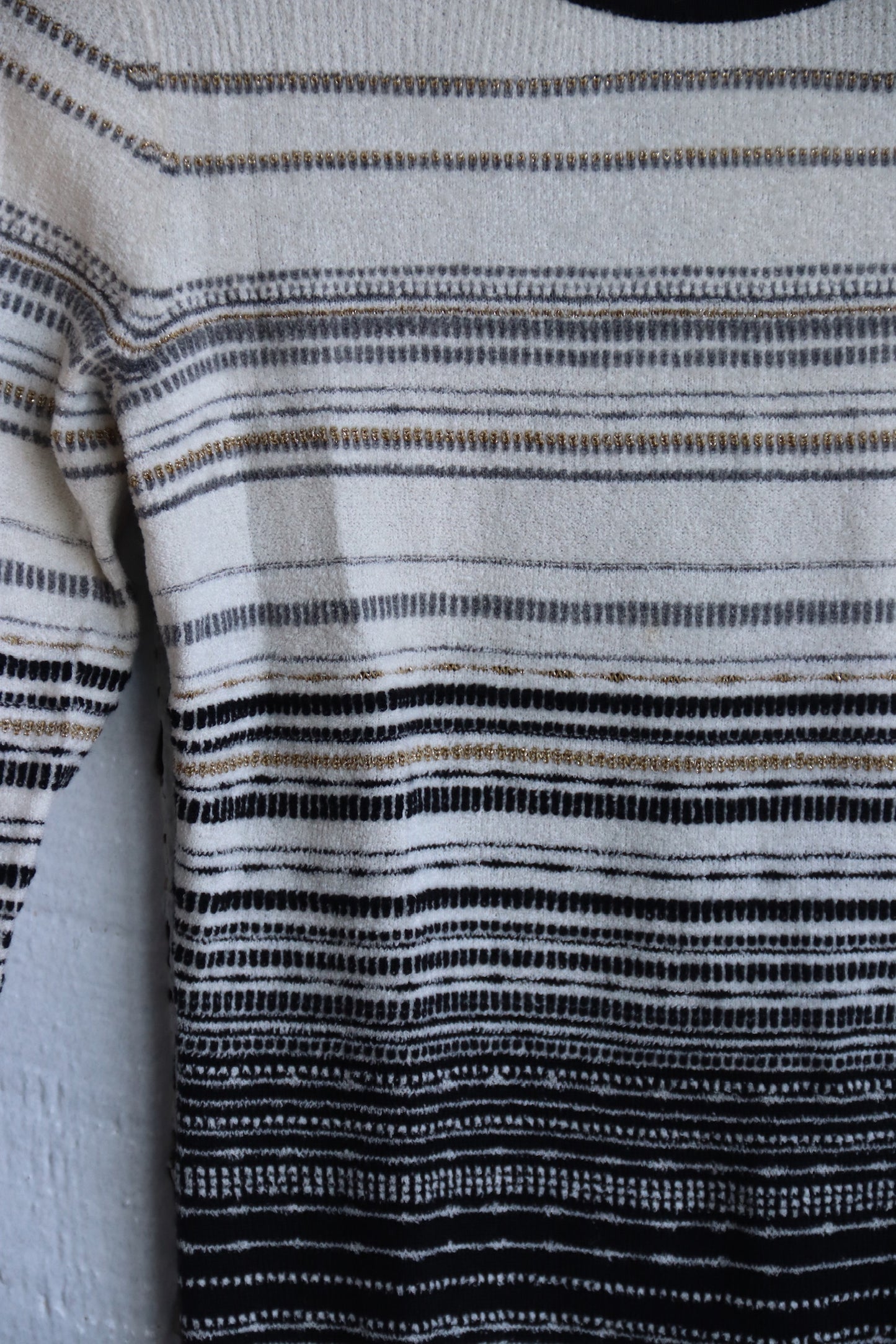 Diane von Furstenberg Black and White Sweater