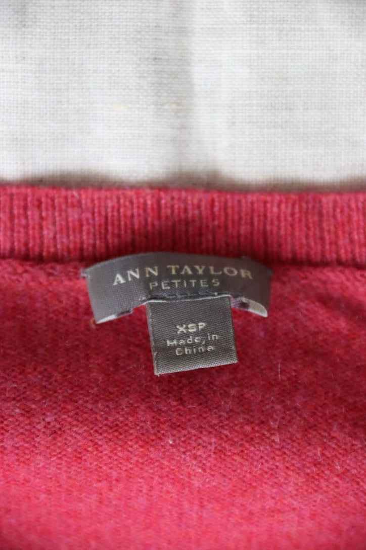 Ann Taylor Pink Sweater