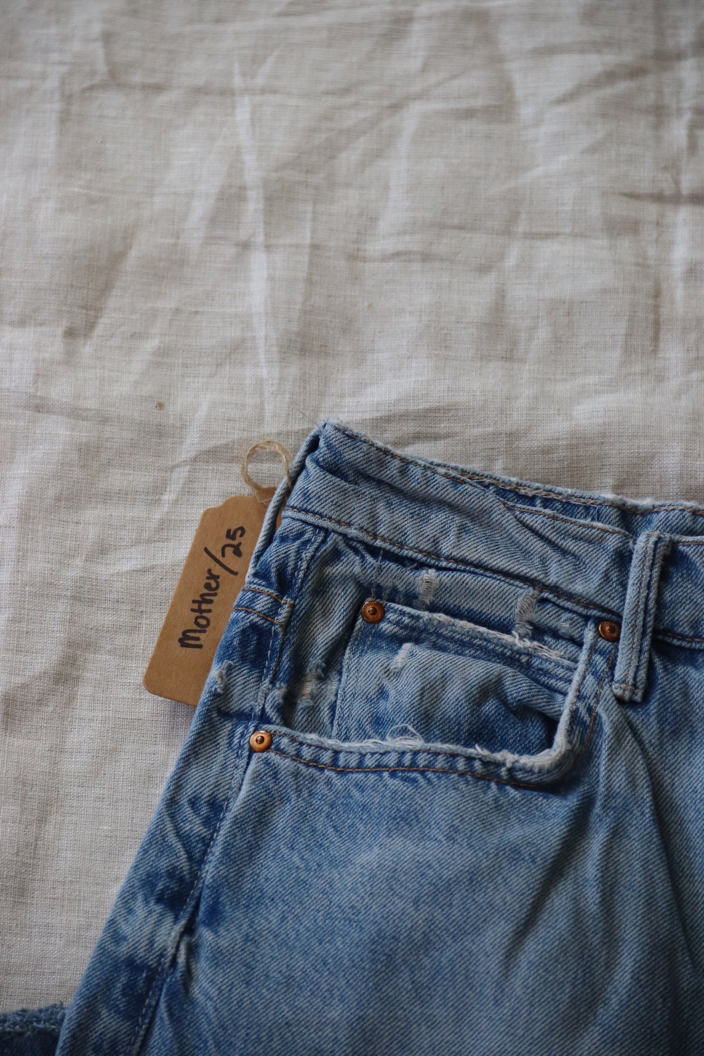 Mother Denim Light Wash Jeans
