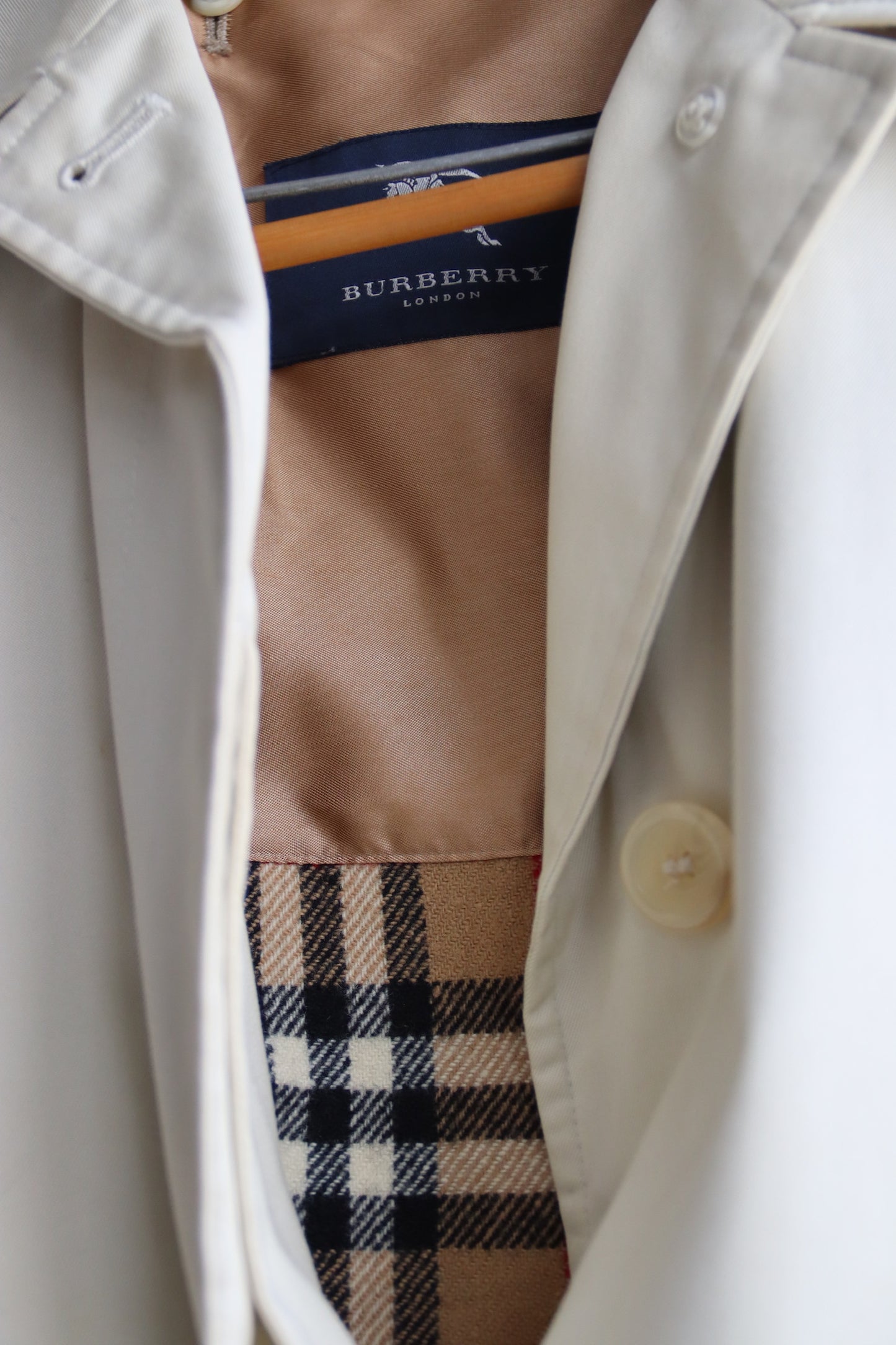 Vintage Burberry Trench Coat - as is
