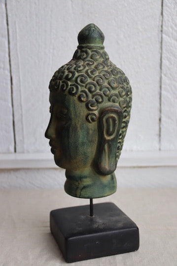 Ceramic Buddha Bust Sculpture