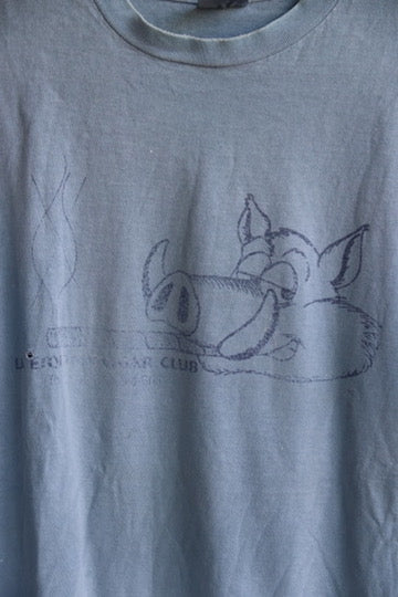 Smoking Pig Tshirt
