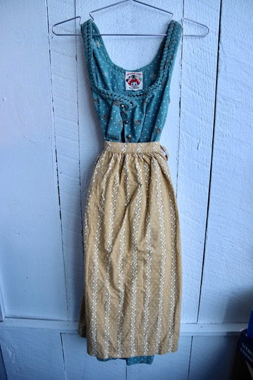 Vintage Lanz Salzburg Dress and Apron