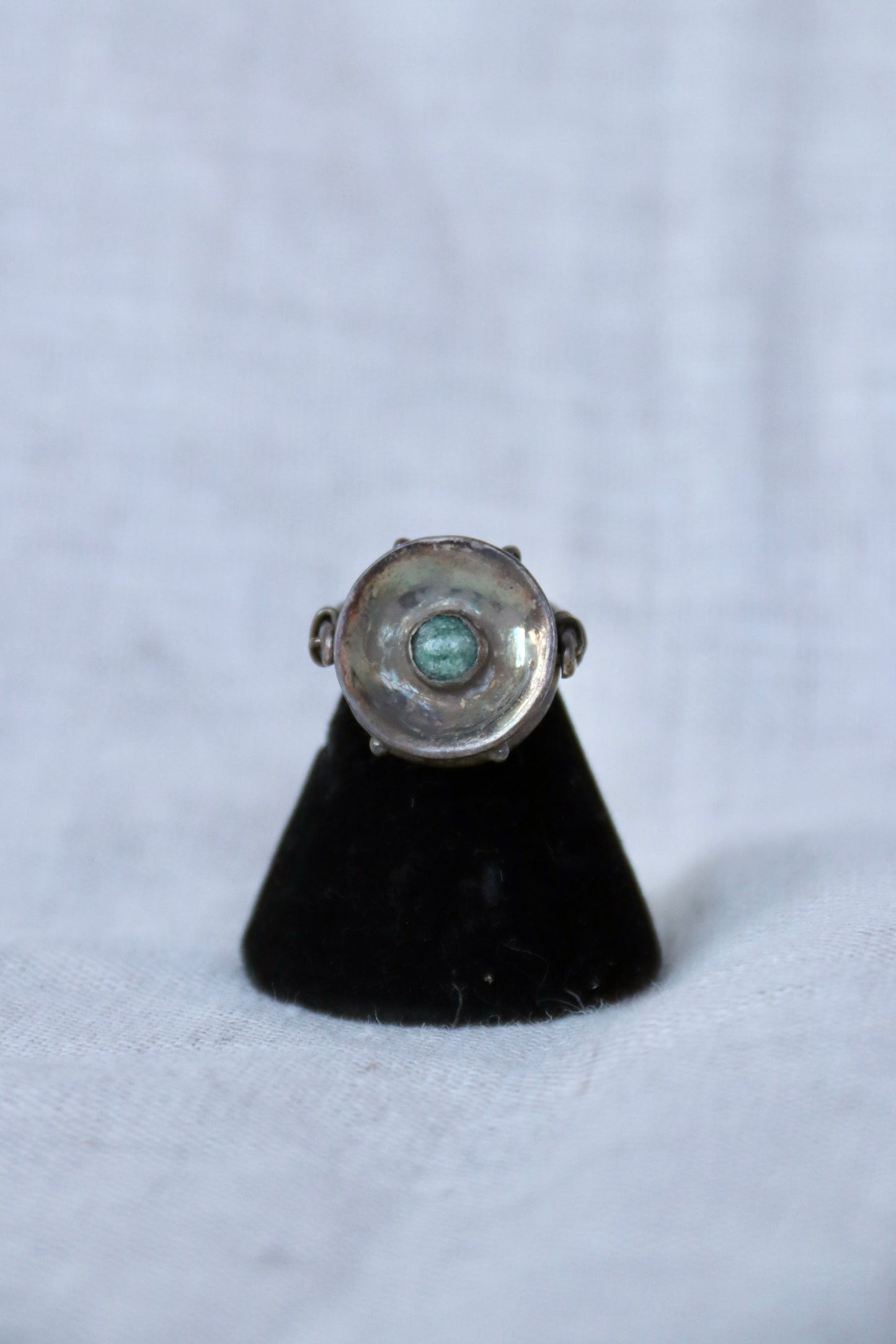 Sterling Silver Swivel Ring