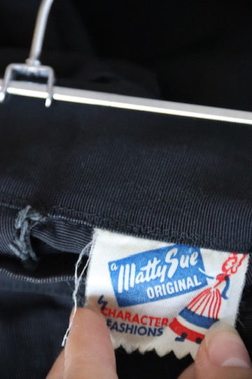 A Matty Sue Original by Character Fashions Black Skirt