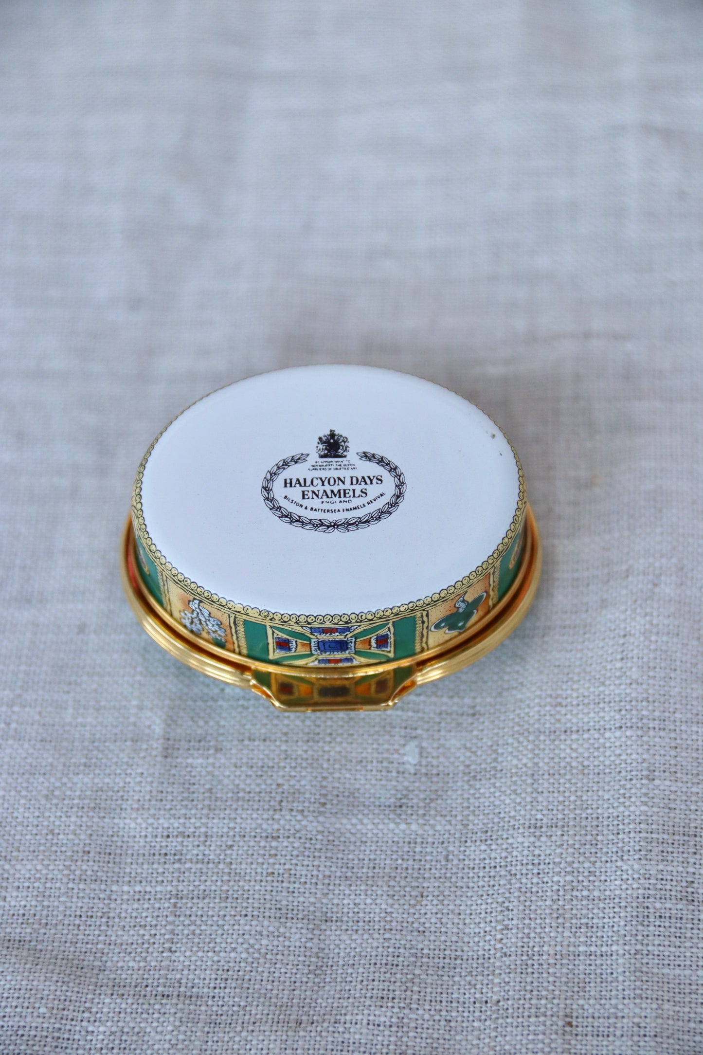 Crown Enamel Box