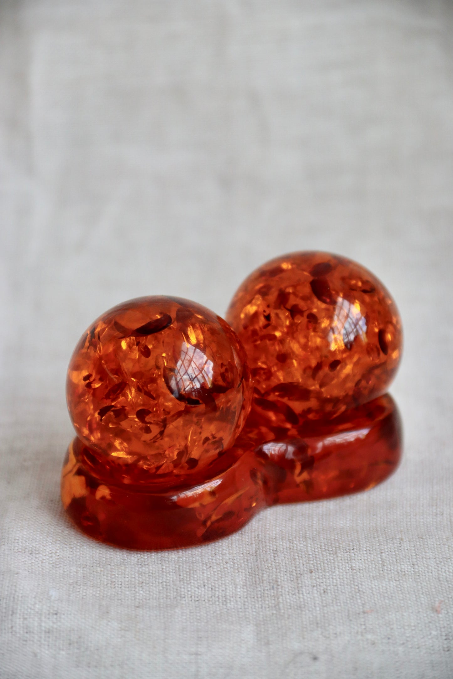 Amber Resin Sculpture