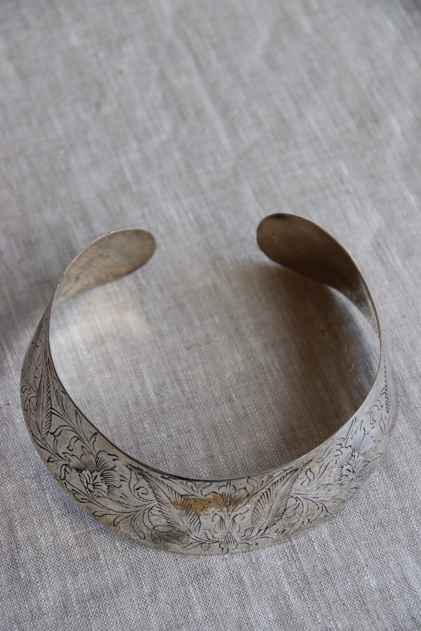 Sterling Silver Collar Necklace