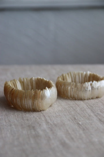 Set of Two Alabaster Bracelets
