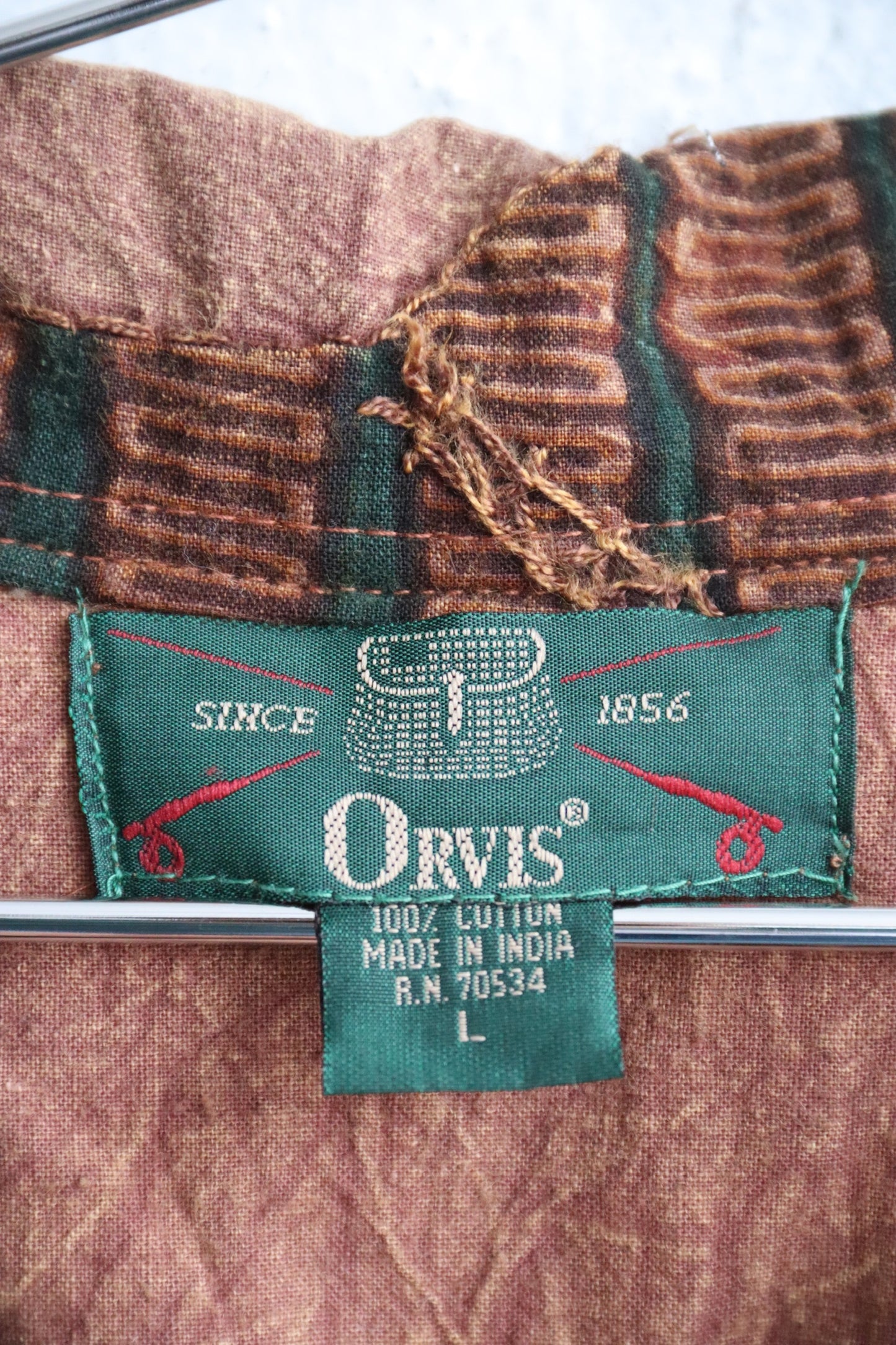 Vintage Orvis Embroidered Jacket
