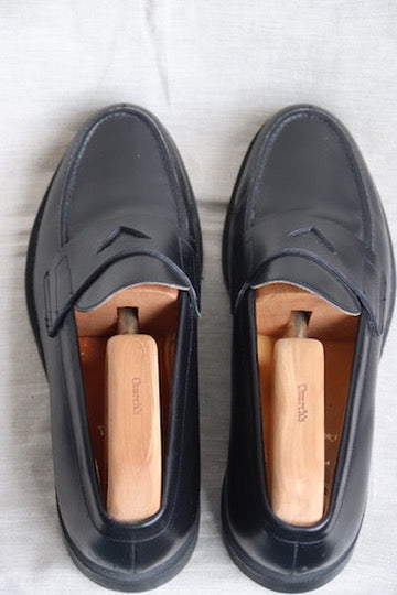 Church's Black Leather Loafers