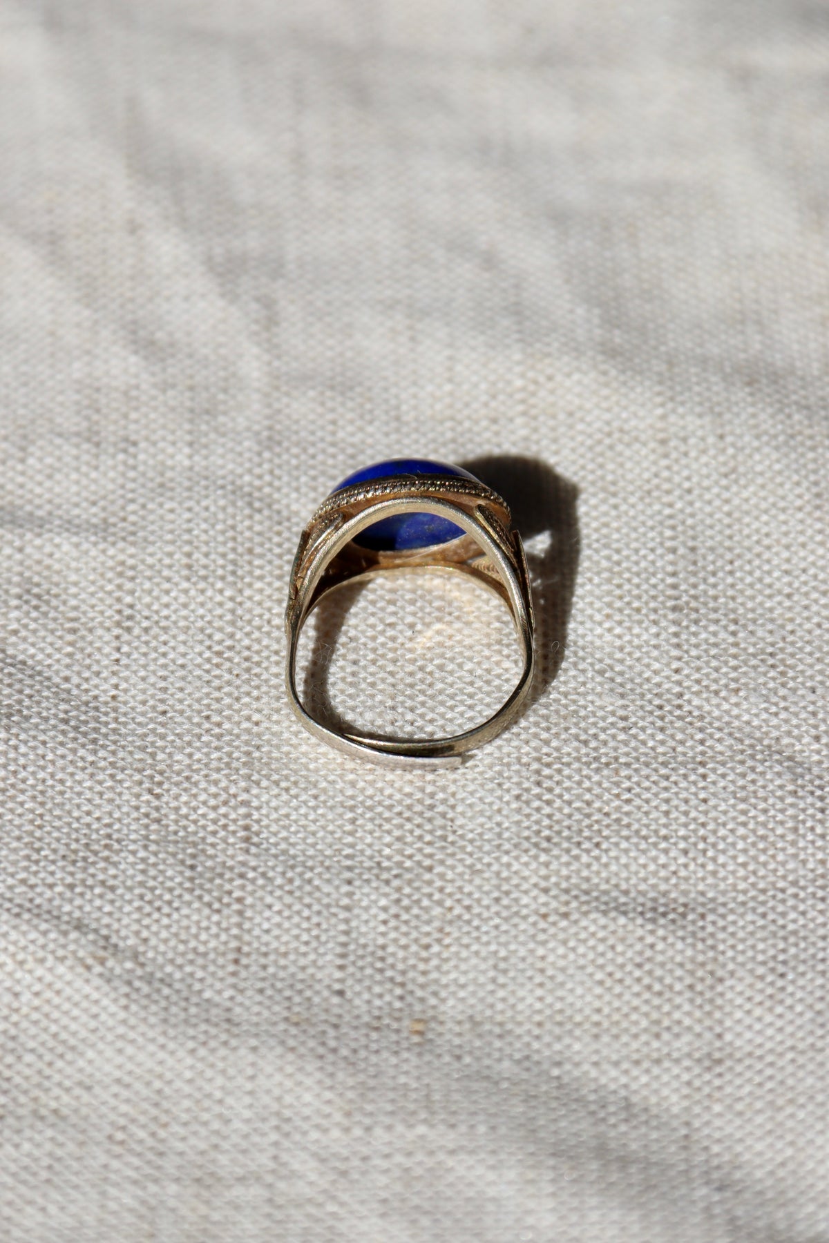 Lapis Lazuli Sterling Silver Ring