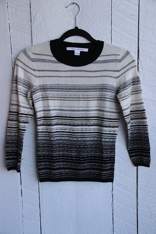 Diane von Furstenberg Black and White Sweater