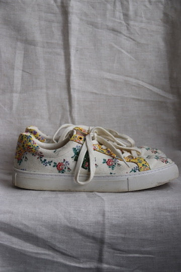 Tory Burch Floral Sneakers
