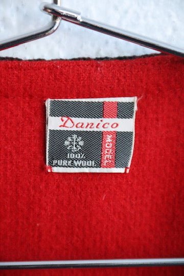 Vintage Danica Red Vest