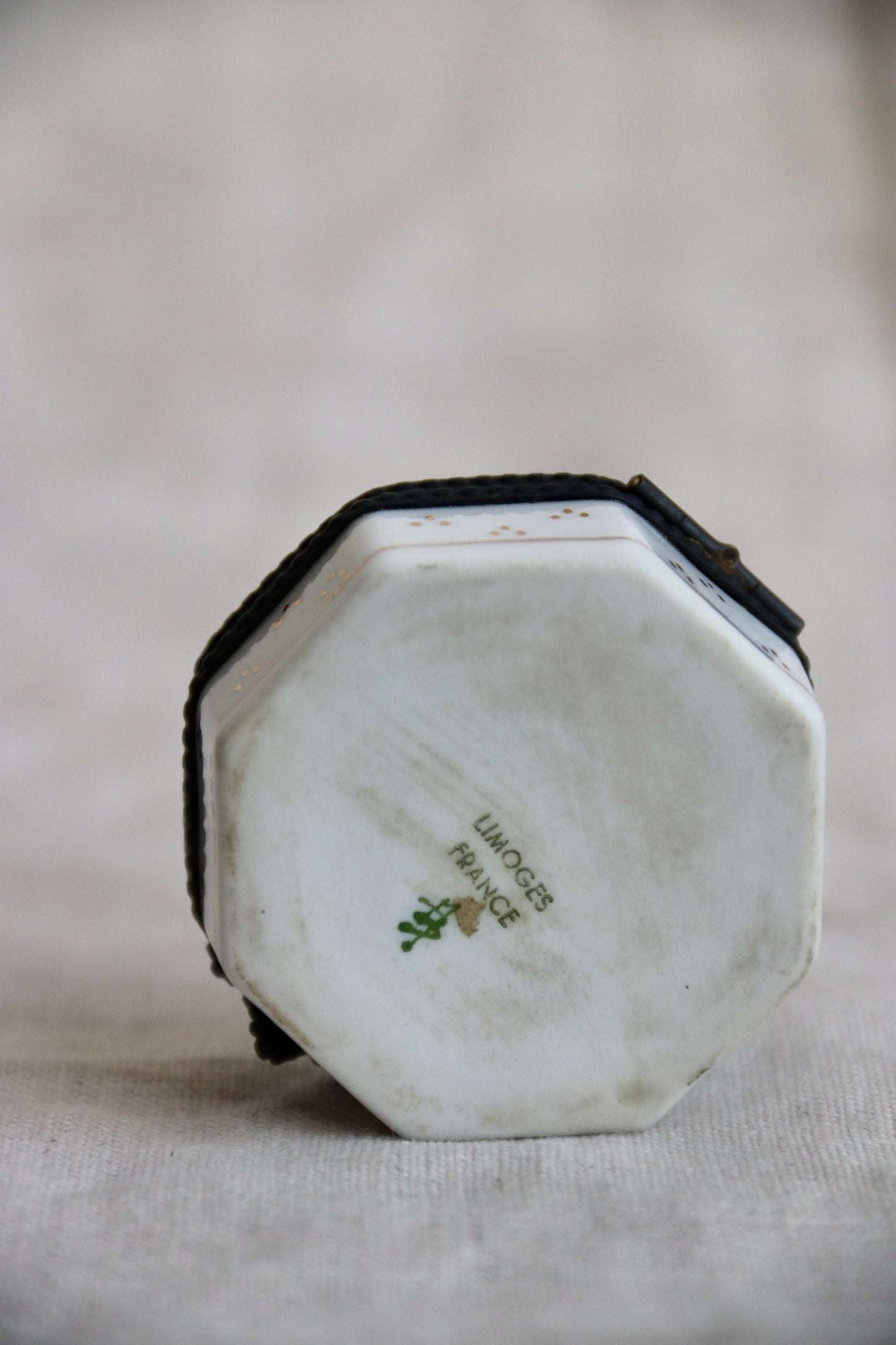 Limoges France Porcelain Enamel Box