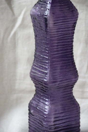 Purple Glass Bottle