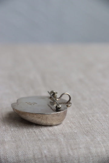 Sterling Silver Yin Yang Pin