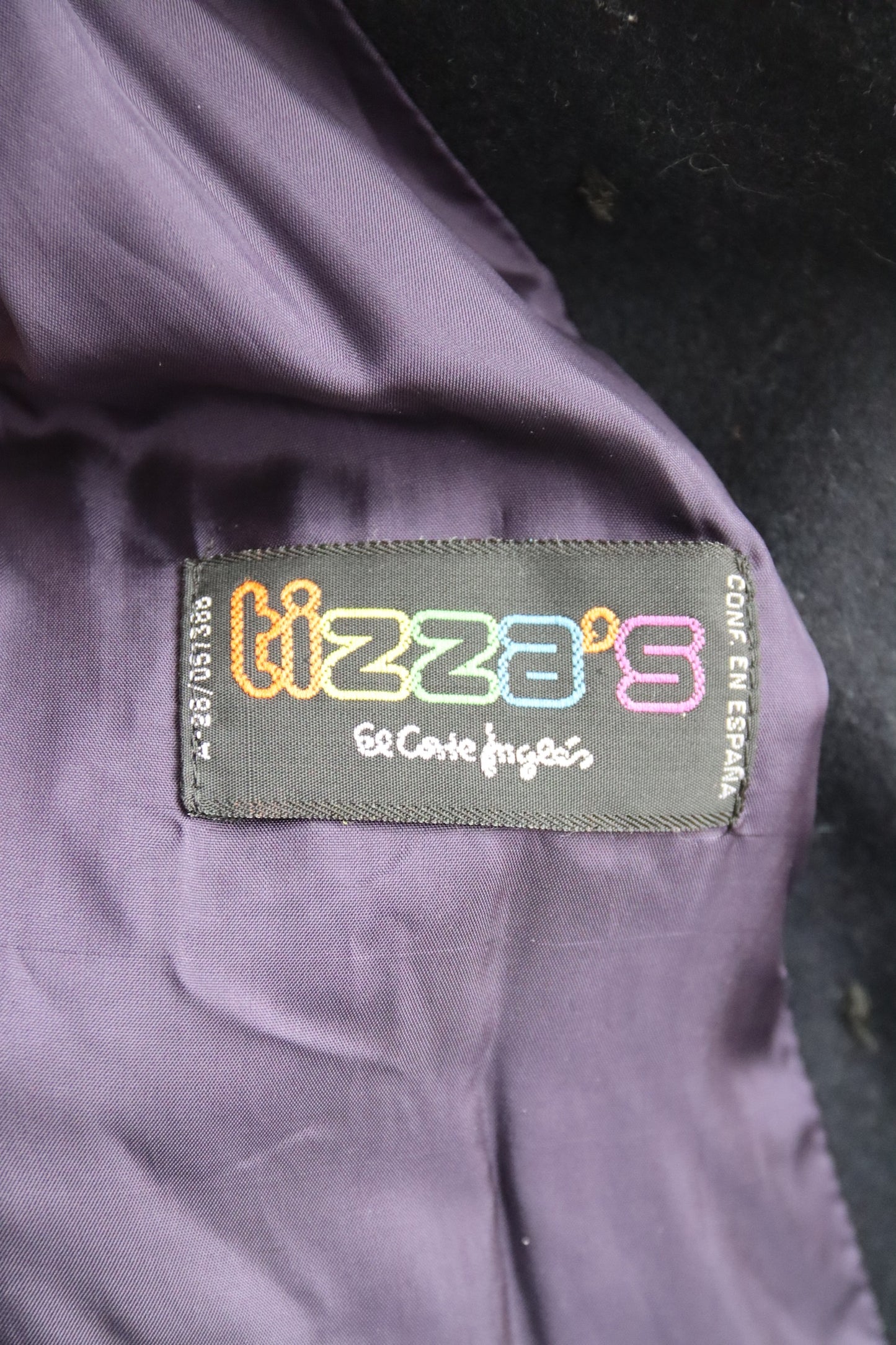 Vintage Tizza’s Spanish Wool and Velvet Coat