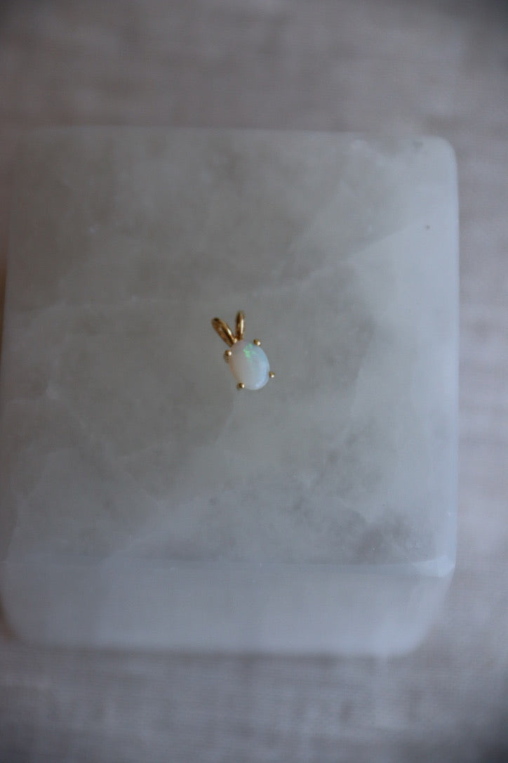 Opal Pendant - 14k