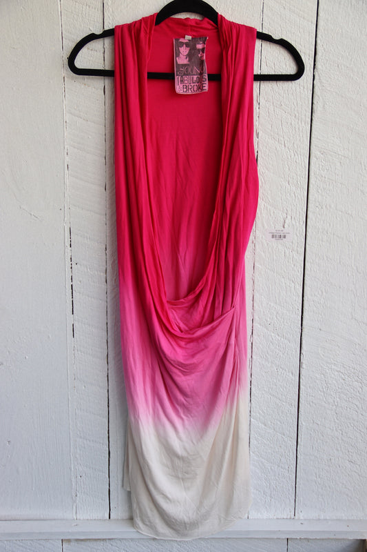 Young Fabulous & Broke pink tie dye dress