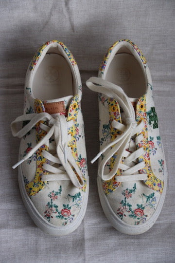 Tory Burch Floral Sneakers