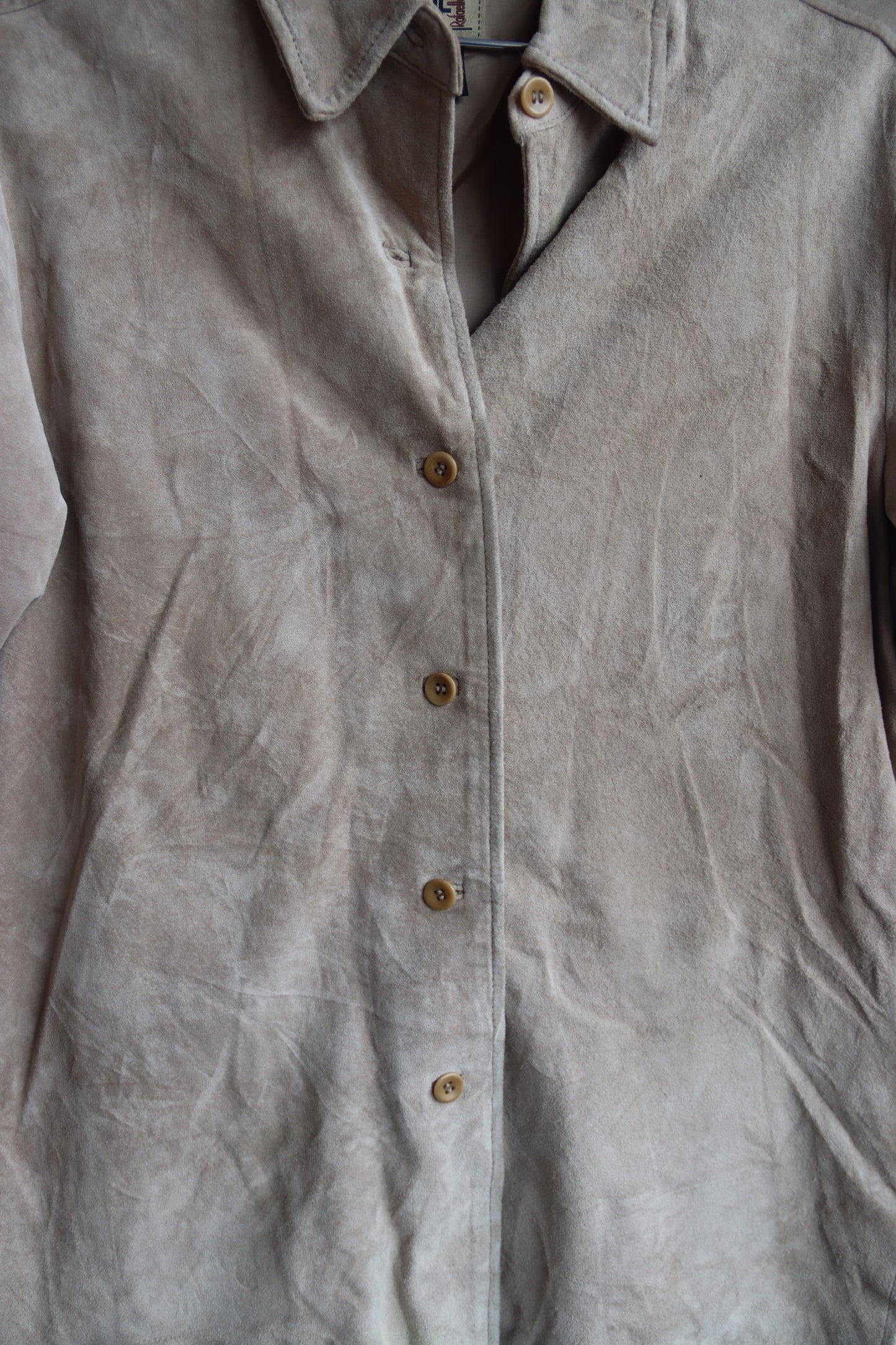 Vintage Rafaella Sport Tan Suede Coat