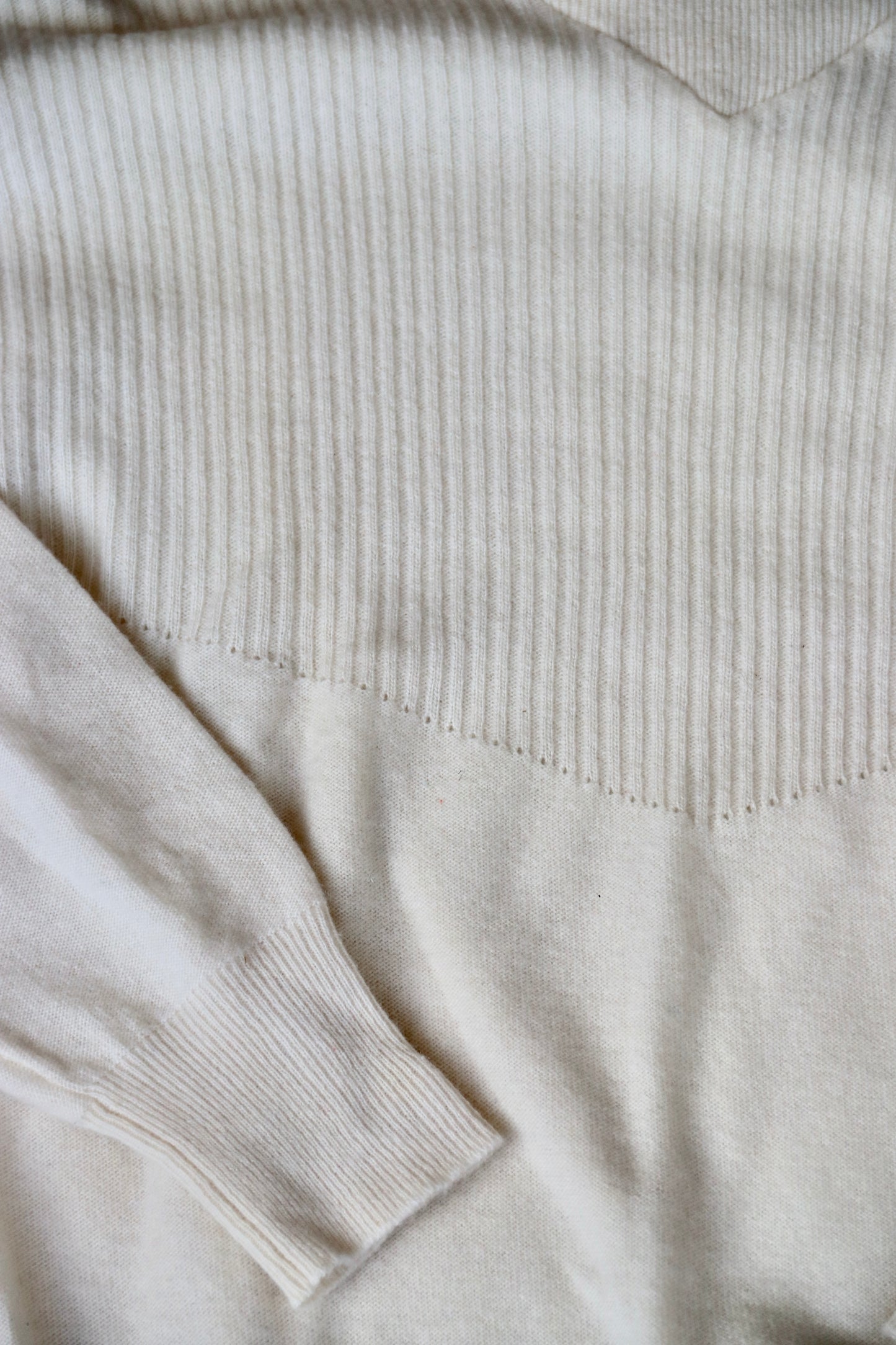 Scotty McGregors Cream Cashmere Sweater