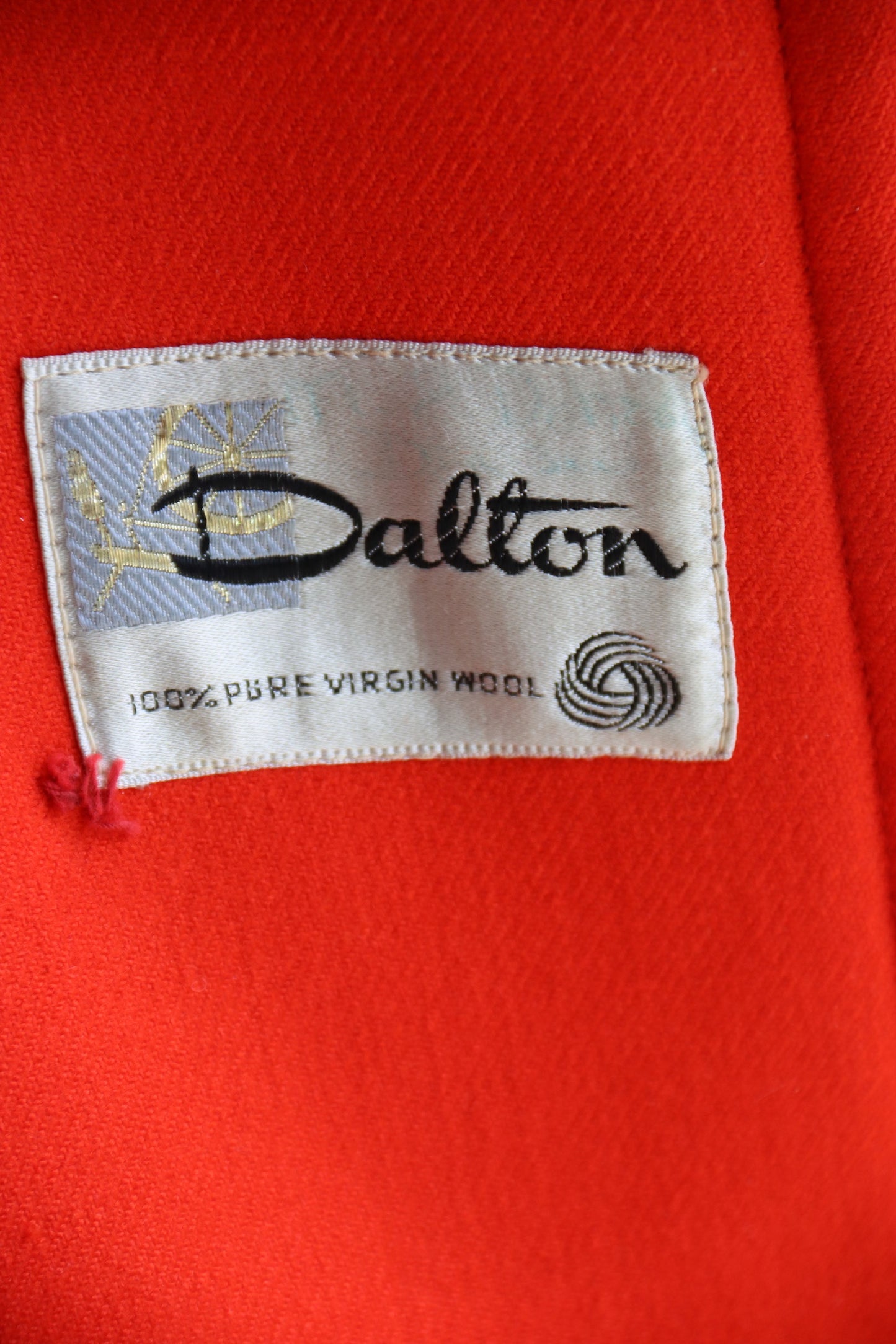 Dalton Red Wool Coat