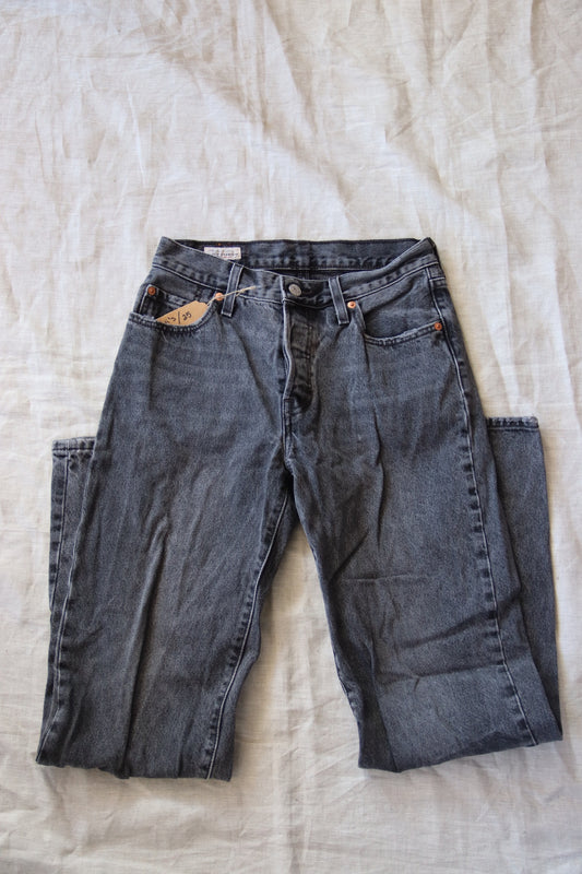 Levis Faded Black Wash Jeans