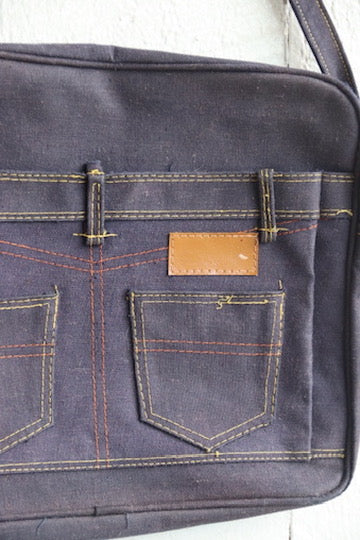 Vintage denim bag