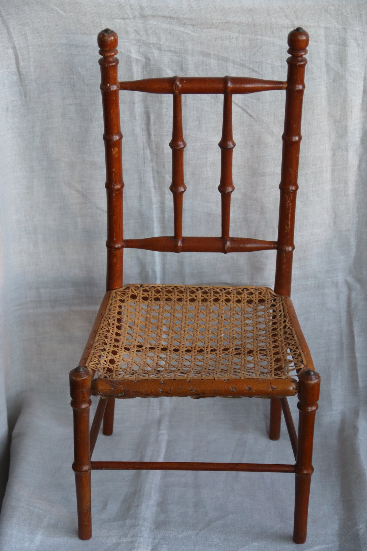 Pair of Miniature Side Chairs, 20th Century - as is