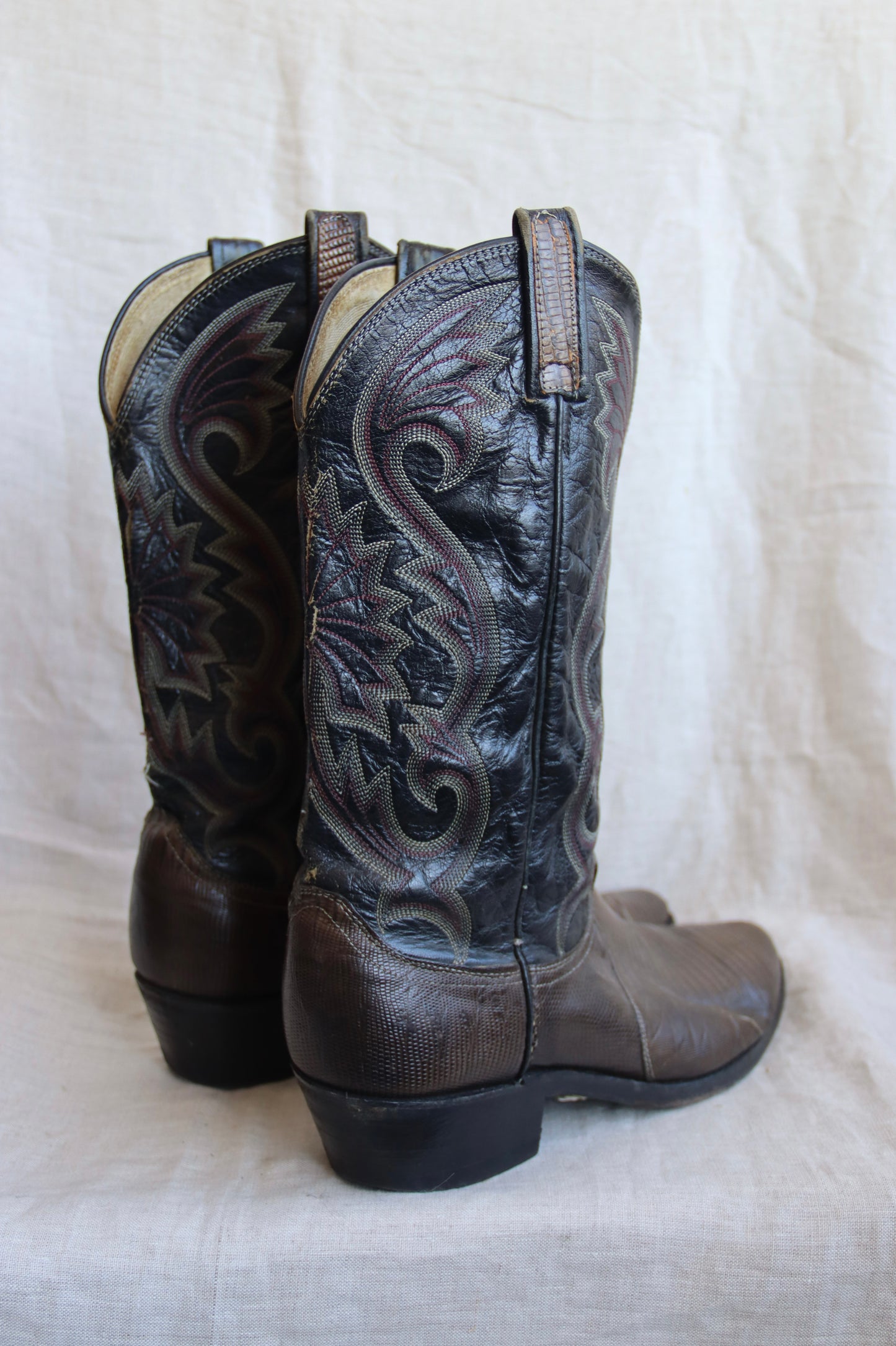 Dan Post Cowboy Boots - as is