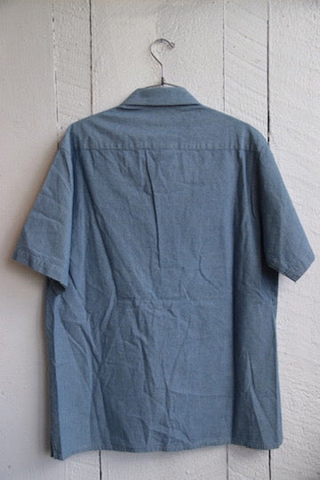 Crooks & Castles Men’s Blue Button Down