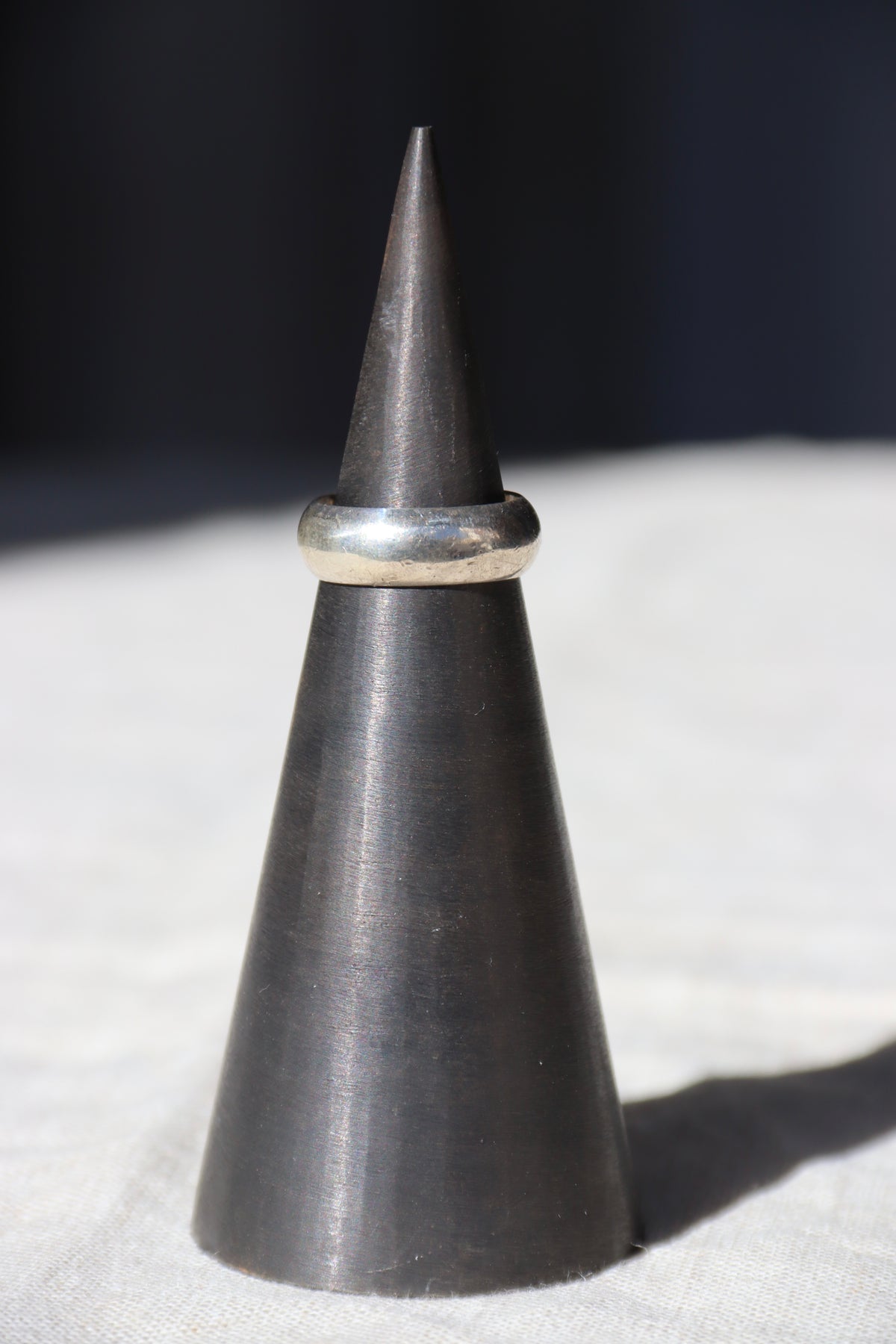 Sterling Silver Puffy Band Ring