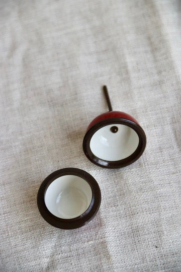Halcyon Days Cherry Enamel Box