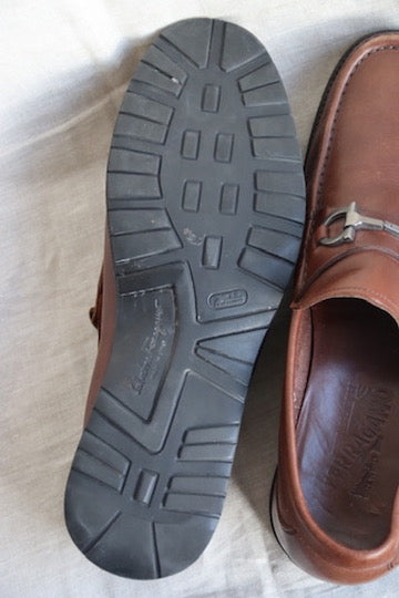 Ferragamo Brown Leather Loafers