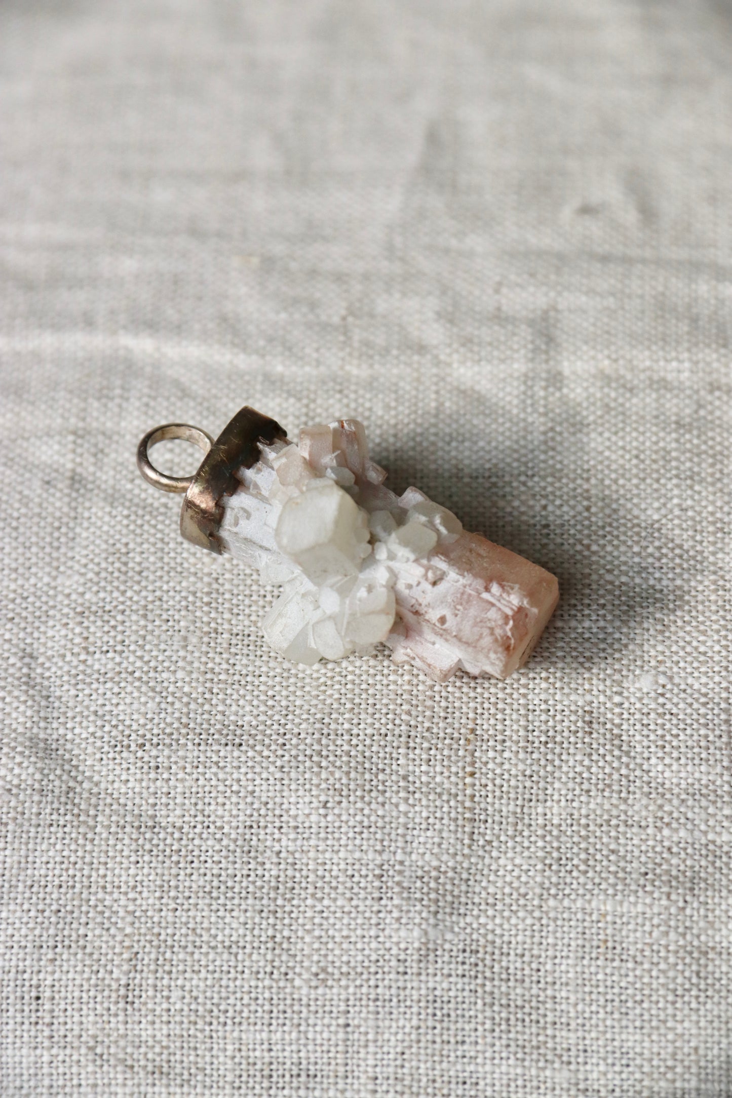 Winifred Wager Aragonite Pendant - Sterling Silver
