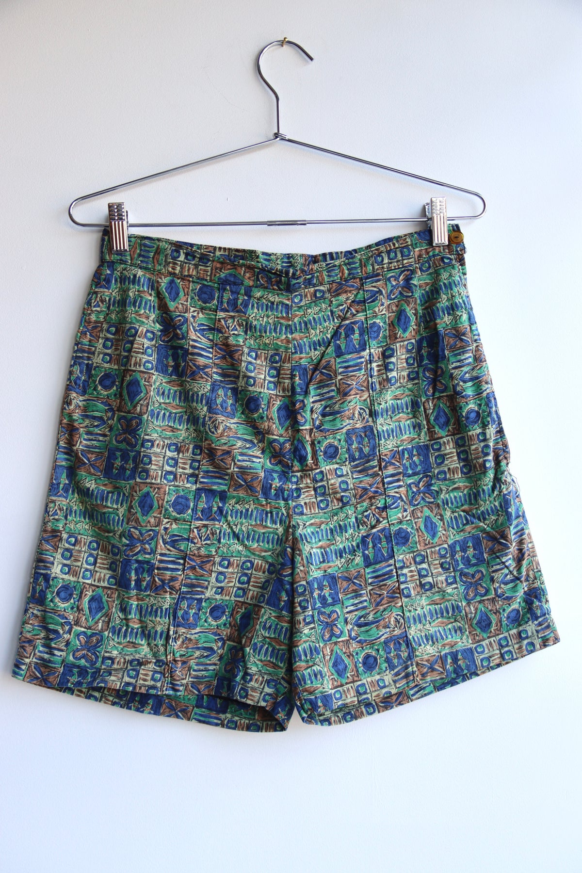Vintage Patterned Shorts