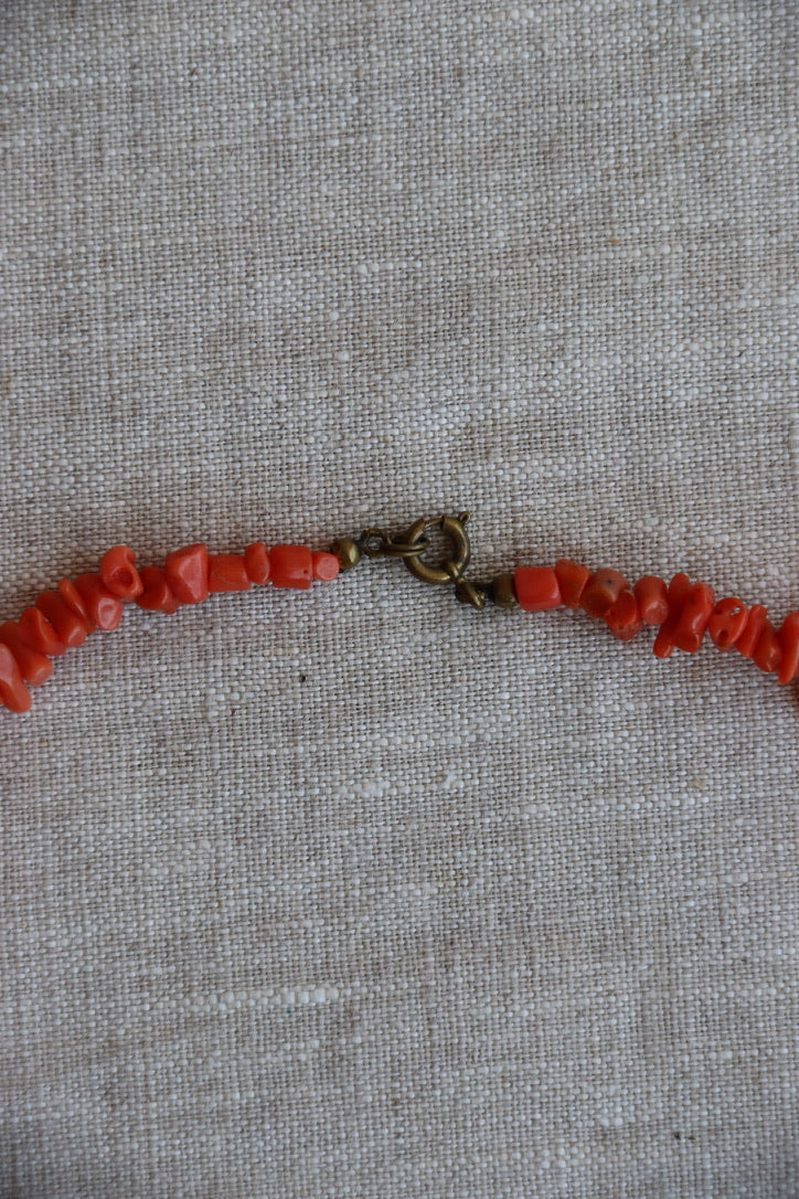 Vintage Coral Necklace